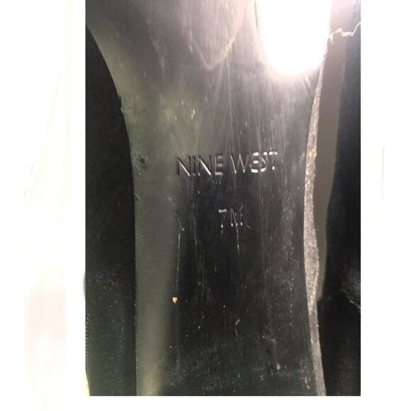 🛑 NINE WEST Knee High ➕🆒 BOOTS Designer Suede Stiletto Dress Point 💸BUY NOW‼️ - Picture 15 of 16